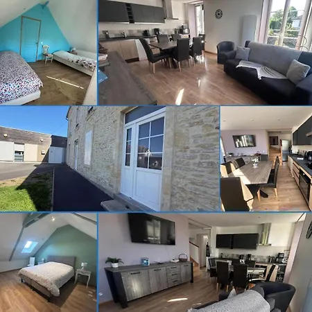 Les Pensees - Duplex Tres Confortable 2 Chambres, 1 Salle De Bain 2 Wc 1Er Etage D'Une Maison Parking Public En Face A 1 Km Bayeux 15 Km De La Mer Proche Plages Du Debarquement Apartment